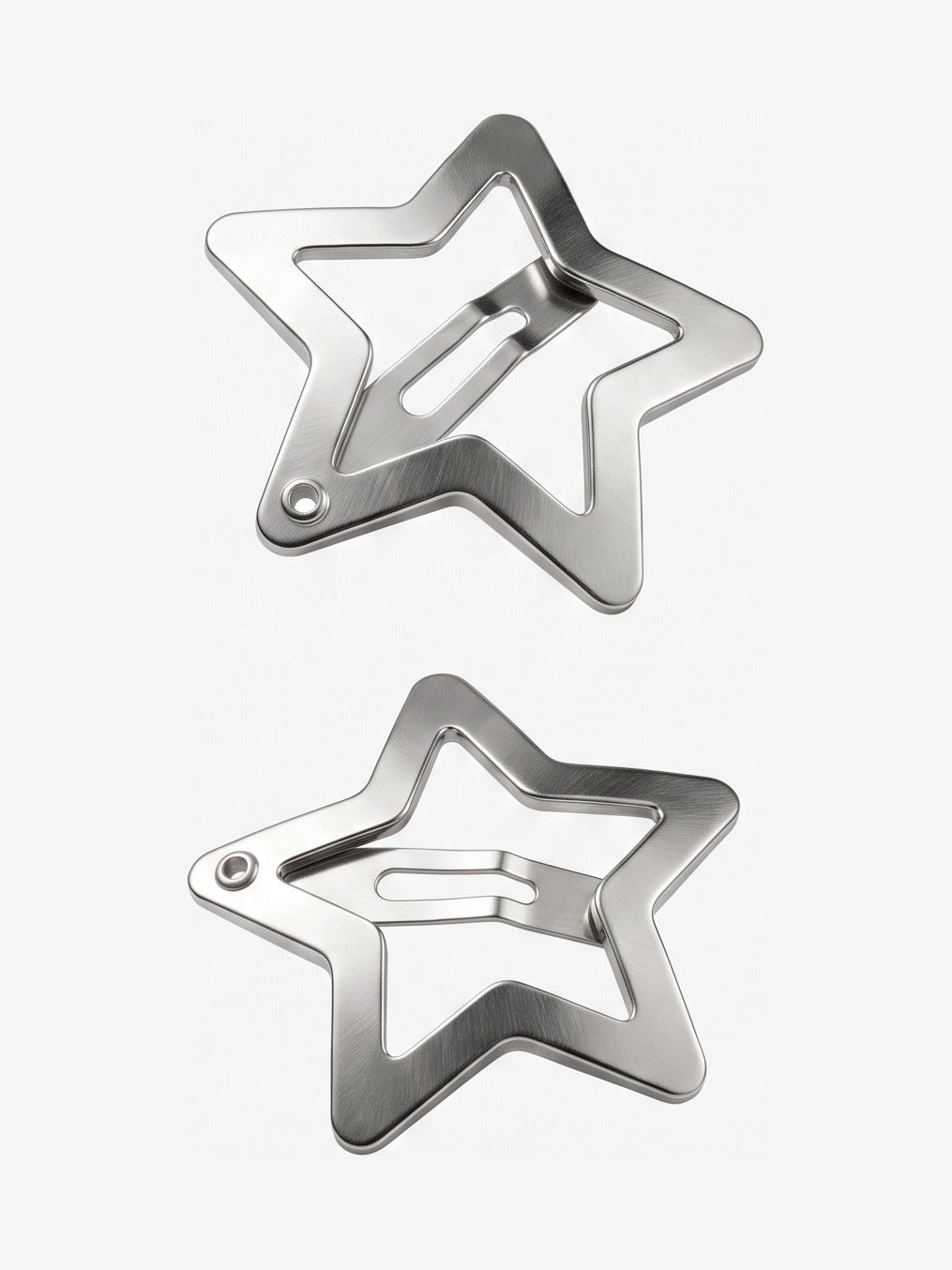 Star Snap Hair Clips (Set of 5)