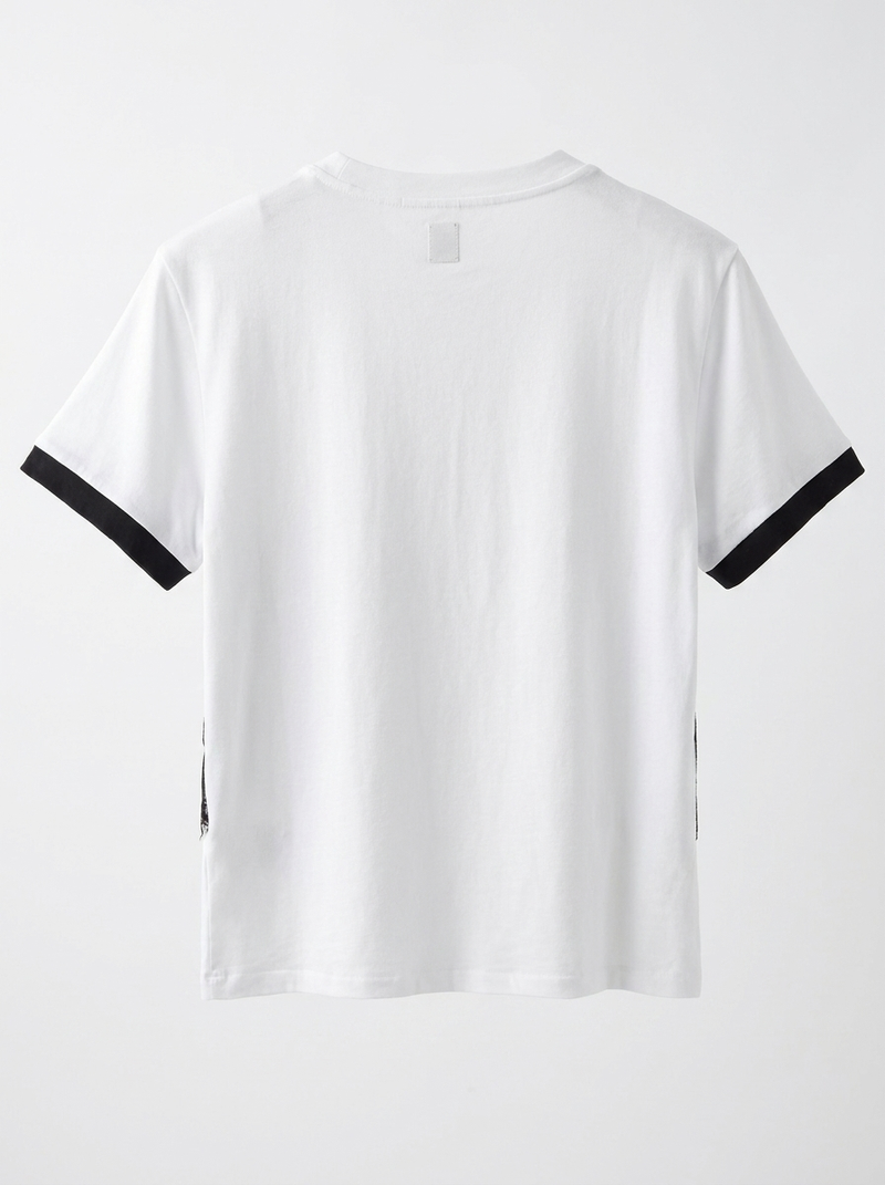 Lace Corset Illusion T-Shirt