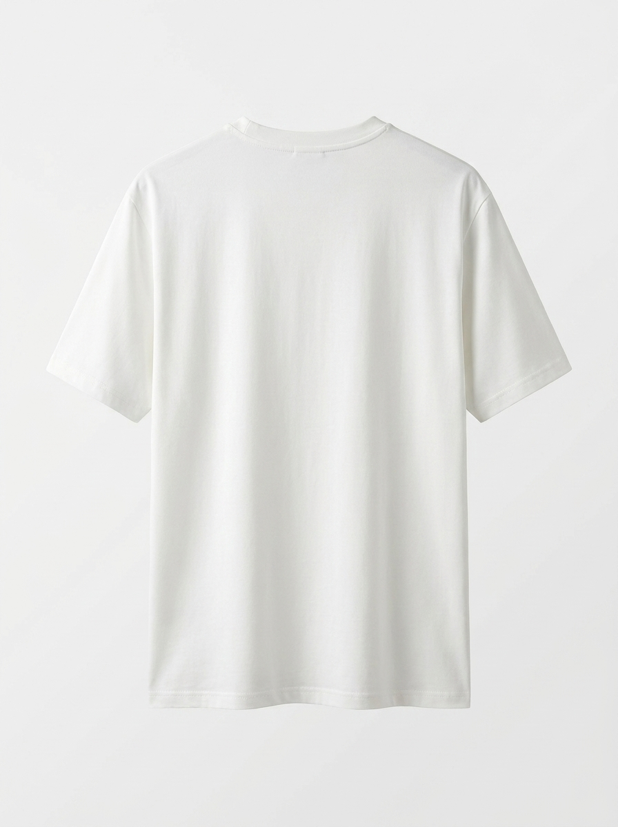 Oversized Bow Graphic T-Shirt — back view