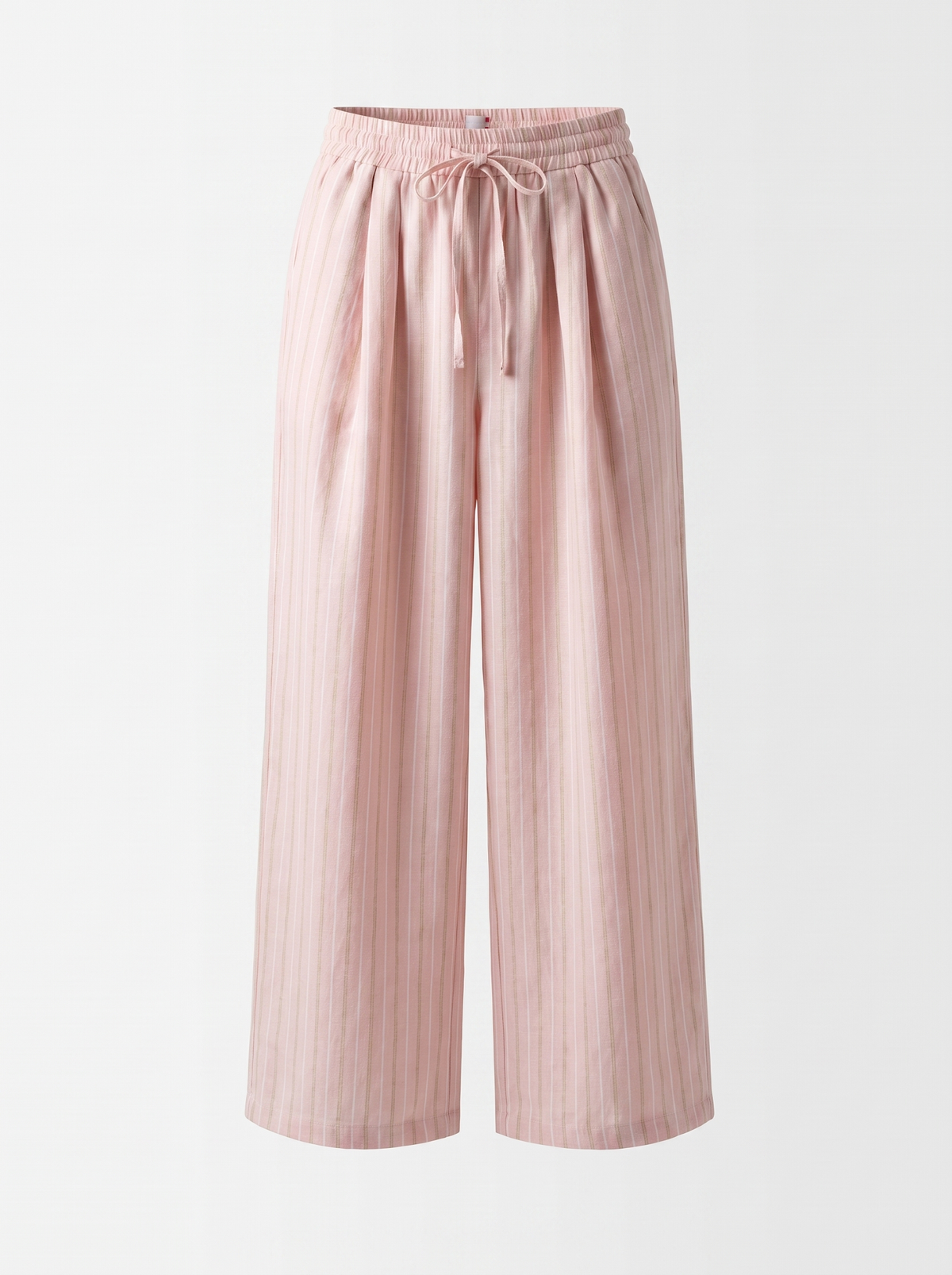 Linen Wide-Leg Trousers