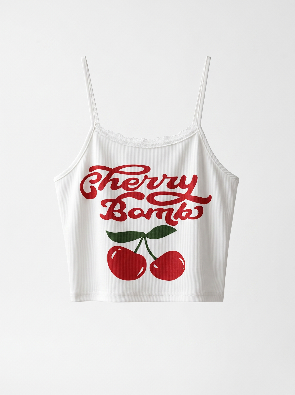 Cherry Bomb Graphic Cami Top