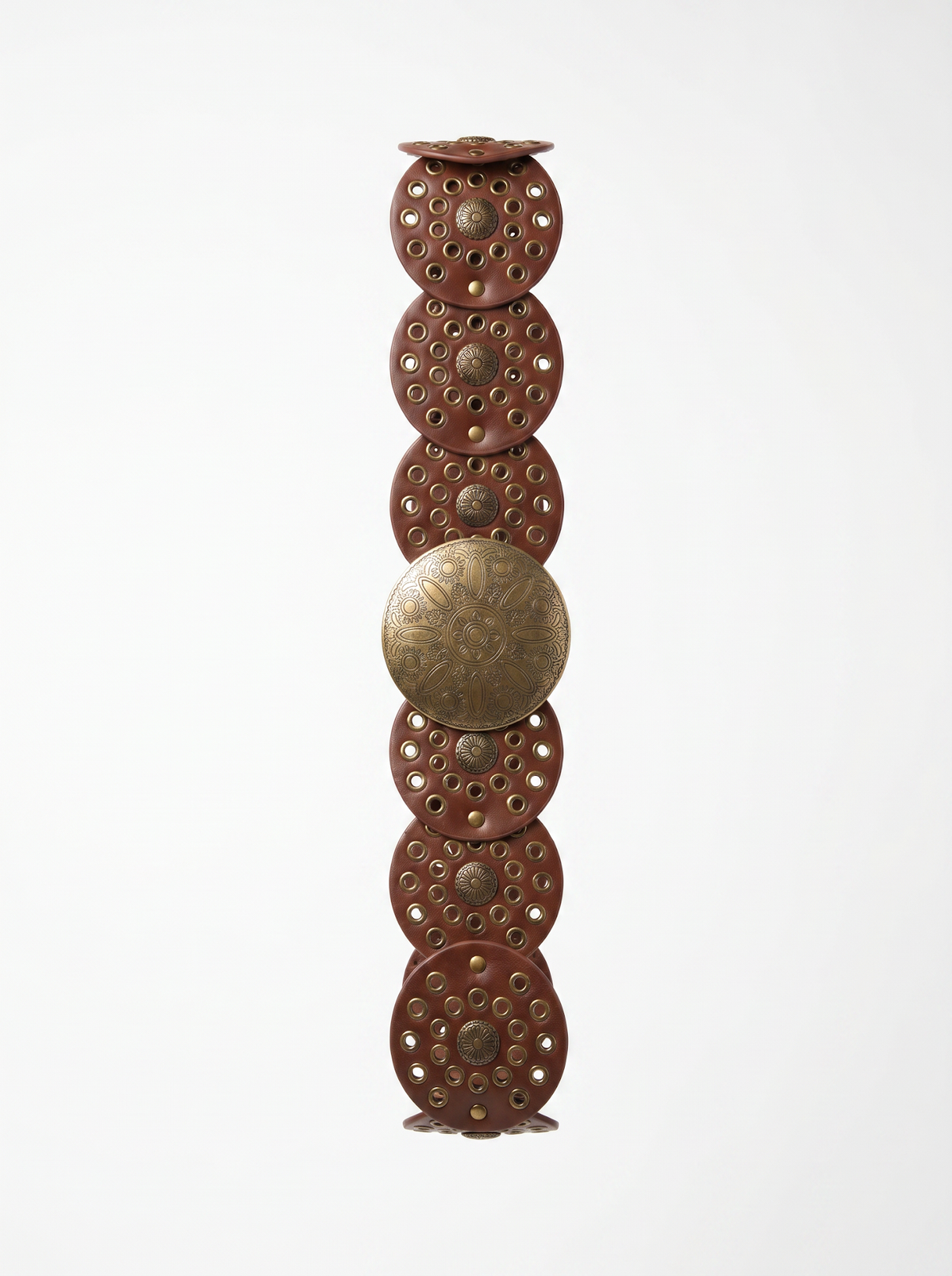 Concho Disc Statement Belt