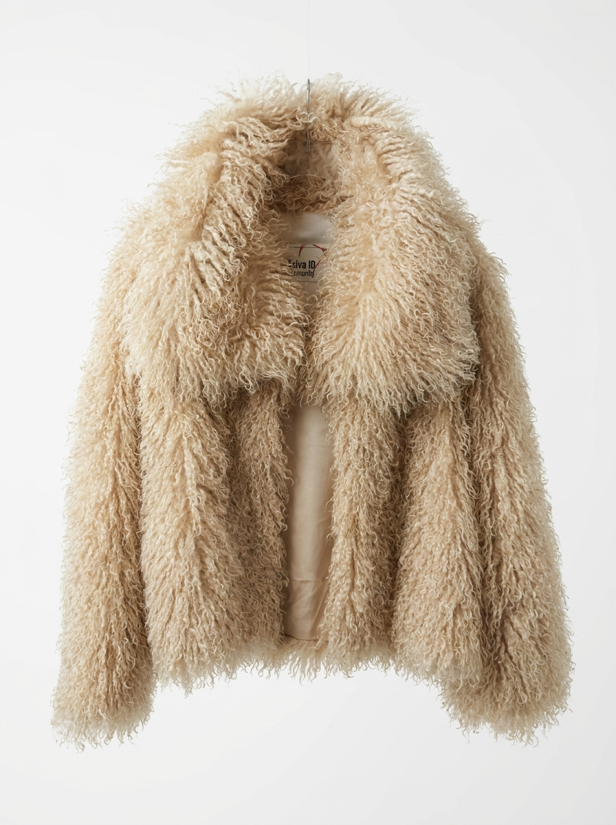 Curly Shaggy Faux Fur Jacket
