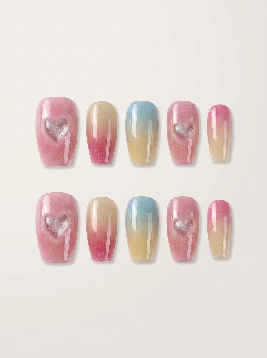 Chrome Heart Candy Press-Ons