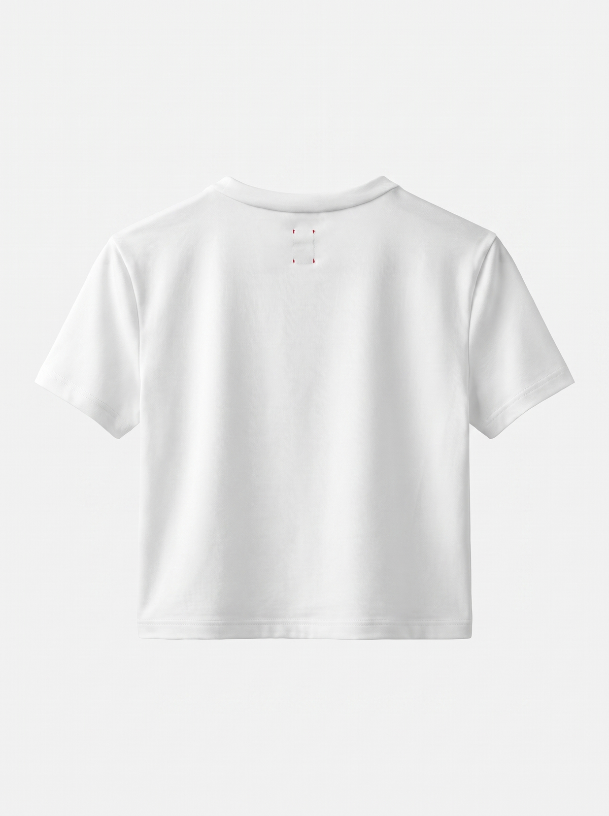 Sleeping Cat Graphic Baby Tee — back view
